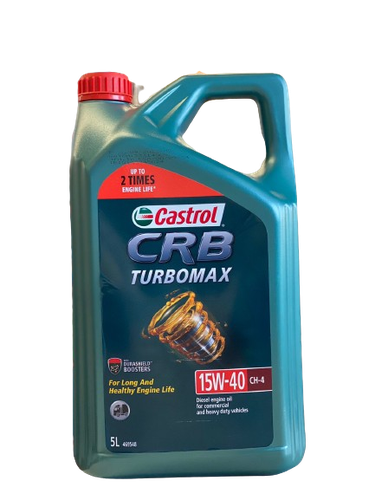 Castrol CRB Turbomax | 15W-40 Diesel Engine Oil - 5L