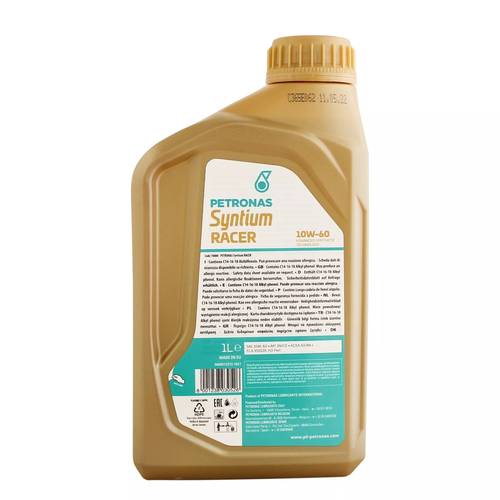 Petronas | Syntium Racer 10W60 Fully Synthetic Engine Oil - 1L