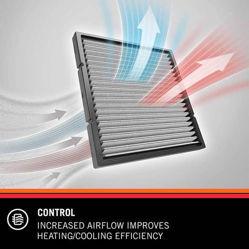 K&N | Cabin Air Filter Washable and Reusable for GMC & Chevrolet Models - (2012-2026)