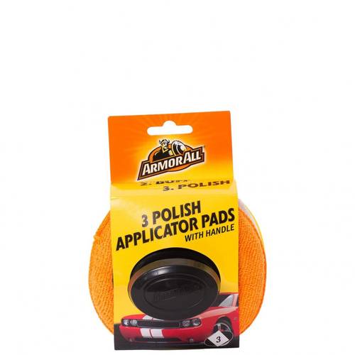 ARAMORALL 3 POLISH APPLICATOR PADS W/HANDLE