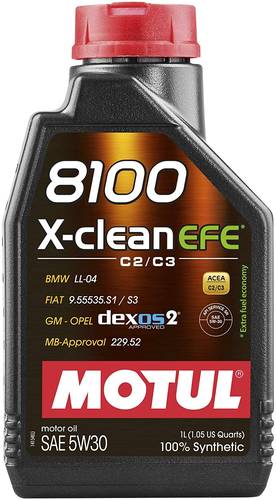 Motul | 8100 X-clean EFE Motor Oil 5W-30 Extra Fuel Economy - 1L
