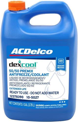 AC DELCO DEX- COOLANT RED 50/50 4L (USA)