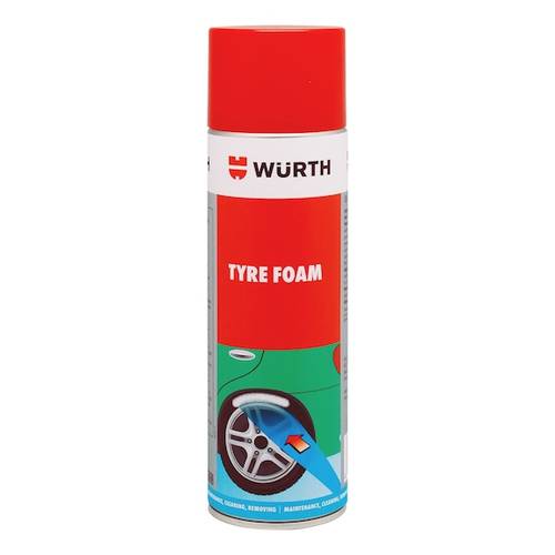 WURTH TYRE CARE FOAM 500ML/ملمع كفرات ويحافظ على الكفر