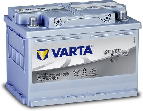VARTA battery AGM AH70/فارتا بطارية الماني