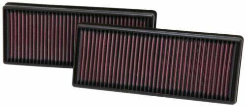 K&N | High-Flow Replacement Air Filter Set for Mercedes-Benz 4.7L V8 Models - 2 Pieces - (2011-2020)