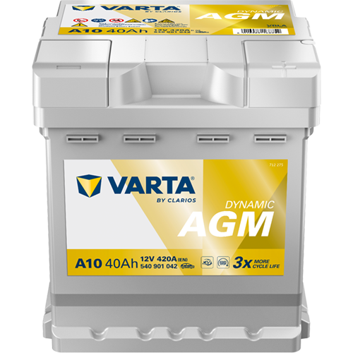VARTA battery AGM40/فارتا بطارية سيارة الماني