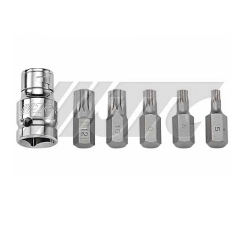 6PC SPLINE BIT SET(30L)