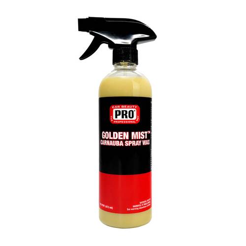 PRO GOLDEN MIST CARNAUBA SPRAY WAX 473ML