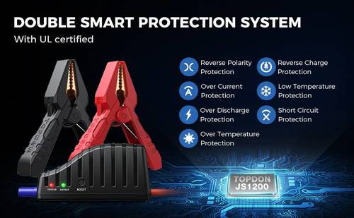 TOPDON JS1200 car booster jump starter 1200 jumpstarter 6 volt starter jump manufacturer