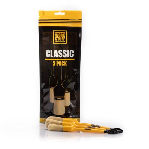 WORK STUFF CAR INTERIOR MULTI-USE BRUSH, SET3 PCS.16.24.30