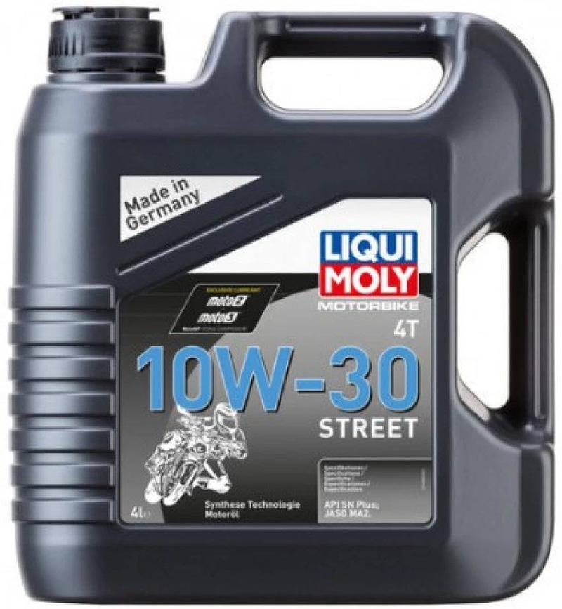 ليكوي مولي | زيت دبابات ستريت 4T 10W-30 تخليقي - 4 لتر