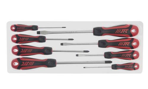JTC | 8-Piece Professional Heavy Duty Screwdriver Set