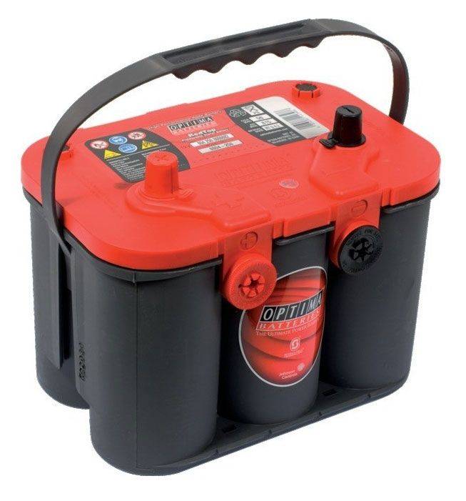 OPTIMA RTU 4.2 AH50 BATTERY RED TOP