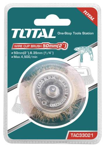 TOTAL TAC33021 WIRE CUP BRUSH 50MM(2)