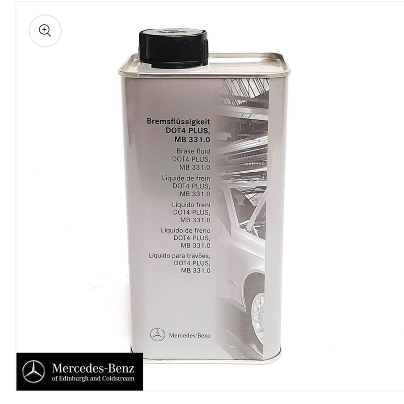 MERCEDES-BENZ | Genuine Brake Fluid DOT 4 PLUS Germany - 1L