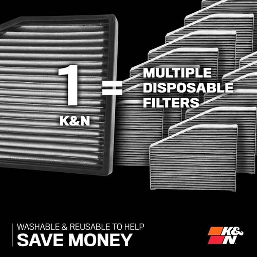 K&N | Washable Cabin Air Filter for Mazda Vehicles (2012-2025)