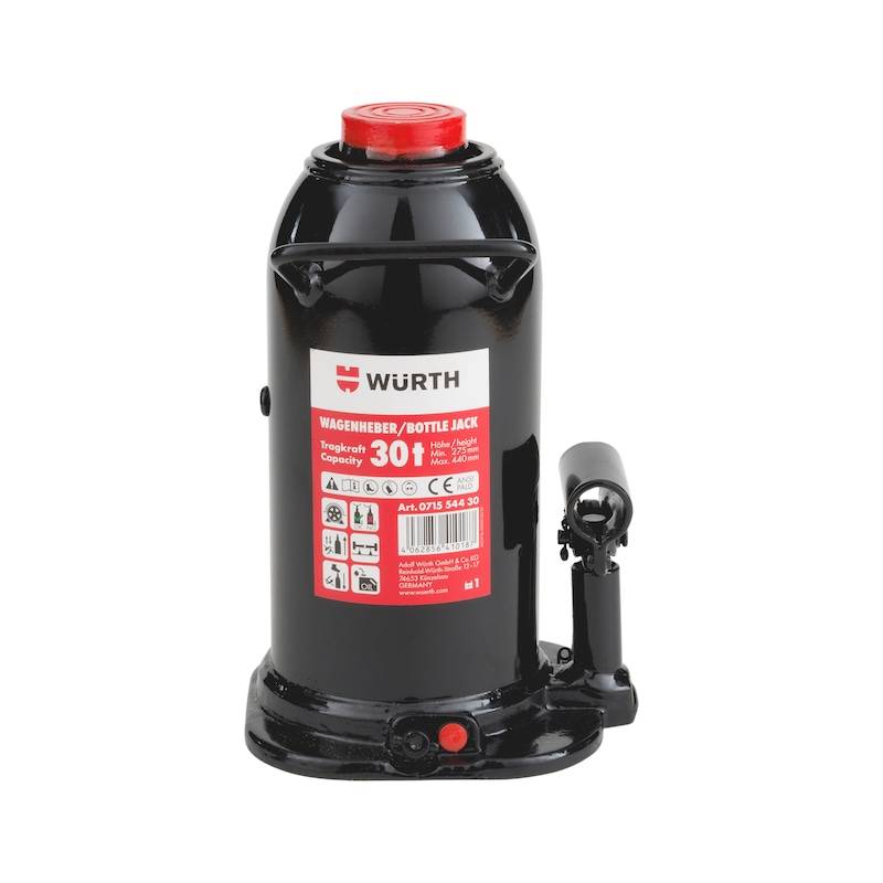 WURTH HYDRAULIC BOTTLE JACK 10T