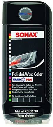 SONAX POLISH+WAX COLOR BLACK 500ML