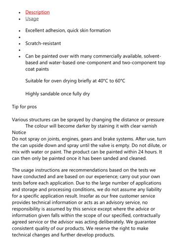 WURTH STONE CHIP AND UNDERBODY PROTECTION BLACK 1000ML
