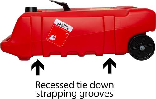 GASOLINE JERRYCAN + FILLING PIPE 53 LITERS