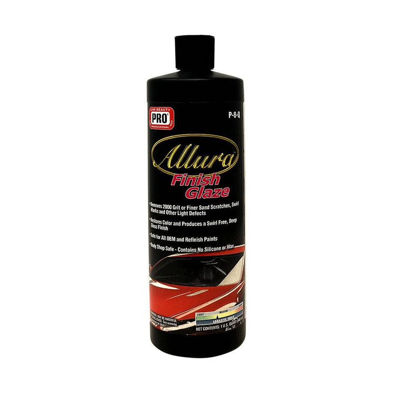 PRO ALLURA FINISHING GLAZE 946ML/مزيل الدوائر والخدوش+ملمع نهائي
