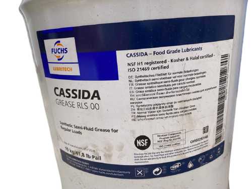 FUCHS CASSIDA RLS00 19KG/PAIL FOOD GRADE