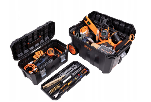 Tastix | 2-in-1 Rolling Tool Box Set