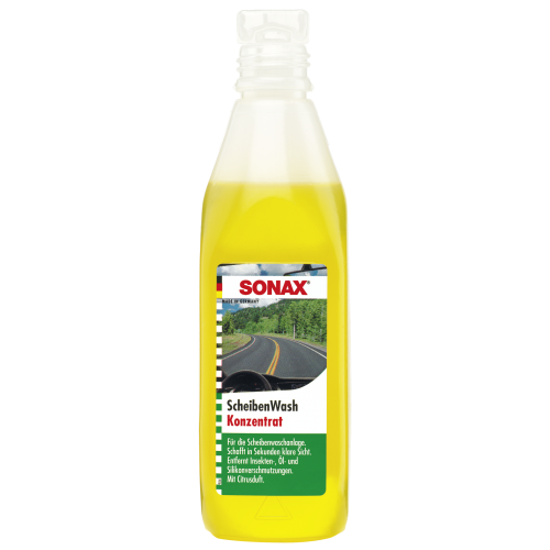 SONAX glass wash  con­cen­trate lemon 250ML