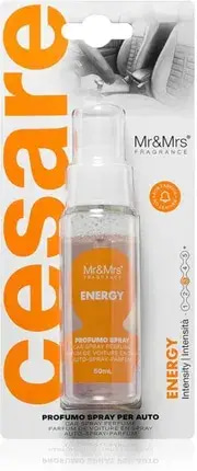 CESARE MR&MRS ENERGY 50ML/سيزار معطر بخاخ اورنج