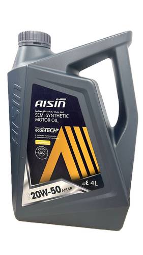 AISIN | econTECH+ 20W-50 SN PLUS Synthetic Blend Motor Oil 4L