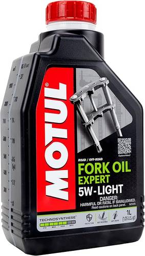 Motul | Fork Oil Expert 5W Light Motorcycle Suspension Fluid - 1 Liter