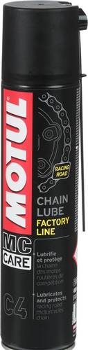 MOTUL | Factory Line High-Performance Racing Road Motorcycle Chain Lubricant - 400 mL