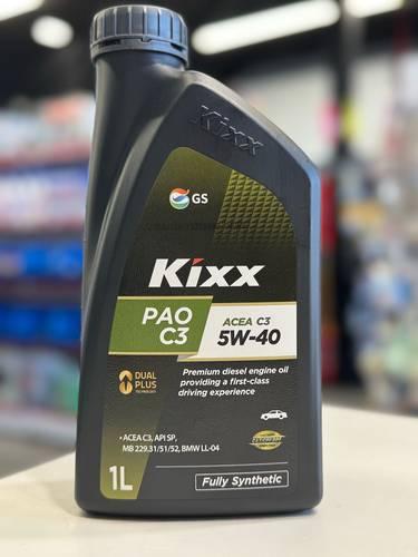 Kixx | PAO C3 5W40 Fully Synthetic Engine Oil - 1L