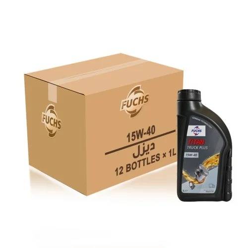 محرك فوكس تيتان 15W40 ديزل وبنزين 12 لتر