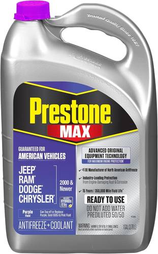 prestone max af6900 50/50 3.78l purple