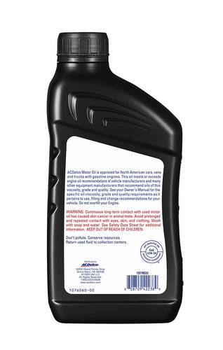ACDelco | SAE 10W-30 Conventional Mineral Motor Oil - 1L