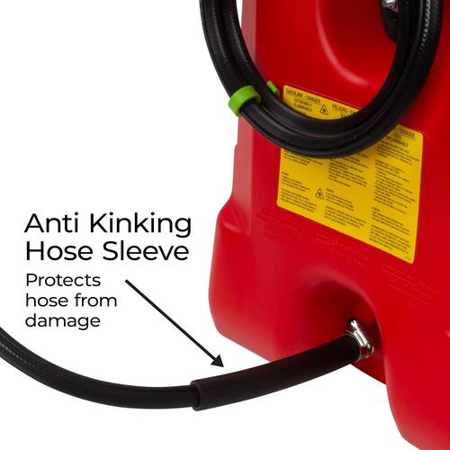 GASOLINE JERRYCAN + FILLING PIPE 53 LITERS
