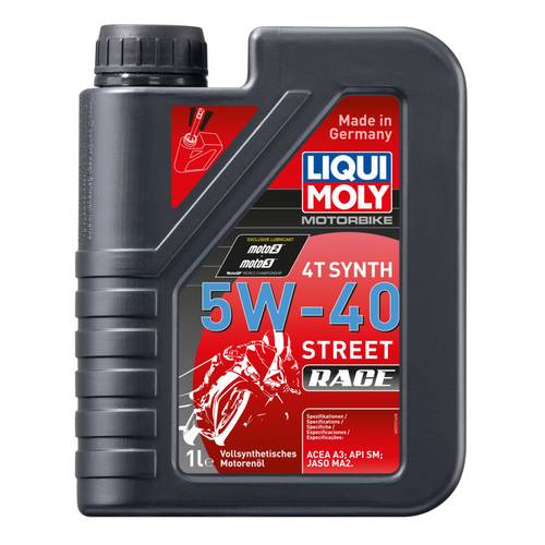 Liqui Moly | Motorbike 4T Synth 5W-40 Street Race Oil - 1L
