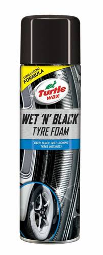 TURTLE WAX WET N BLACK TYRE FOAM 500ML