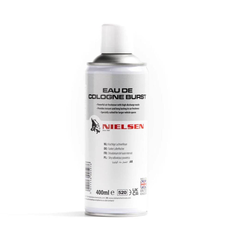 NIELSEN FRESH Cologne water AIR FRESHER 400ML/معطر ومزيل رائحة الدخان انفجار كولونيا