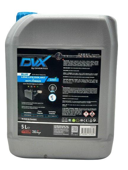 DVX | ماء رديتر - أزرق (50/50 جاهز للاستخدام) 5 لتر