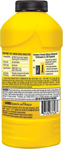 Prestone | Synthetic Brake Fluid DOT 4 - 354ML