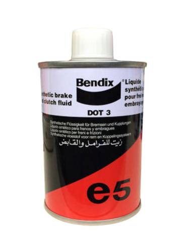 بيندكس | E5 سائل فرامل وكلتش تخليقي عالي الأداء تصنيف DOT 3