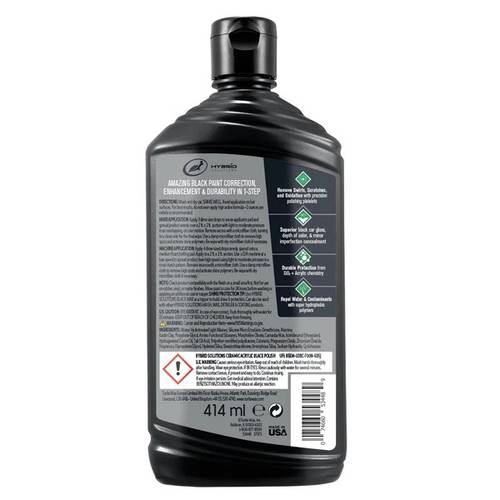 TURTLE WAX CERAMIC BLACK POLISH CRYLIC 414ML