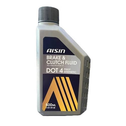 AISIN | Fully Synthetic Brake Fluid DOT 4 500ML