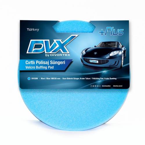 دي في اكس بفر ناعم للتلميع أزرق 180X35 ملي 