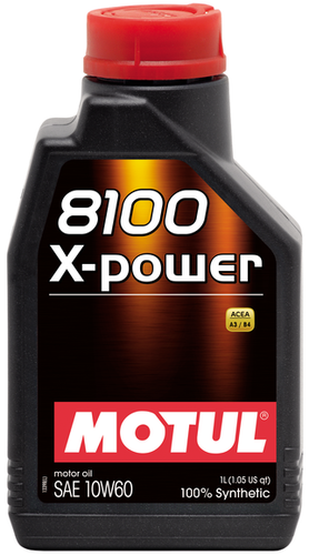 Motul | 8100 X-power 100% Synthetic 10W-60 Engine Oil - 1L