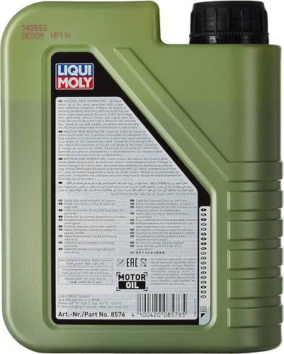 LIQUI MOLY | Molygen New Generation 5W-40 Full Synthetic Motor Oil - 1L