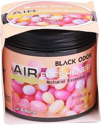 AGC BLACK ODOR BUBBLE GUM GEL 180GAGC | جل معطر السيارة الأسود | برائحة علكة الفواكه | 180 جم