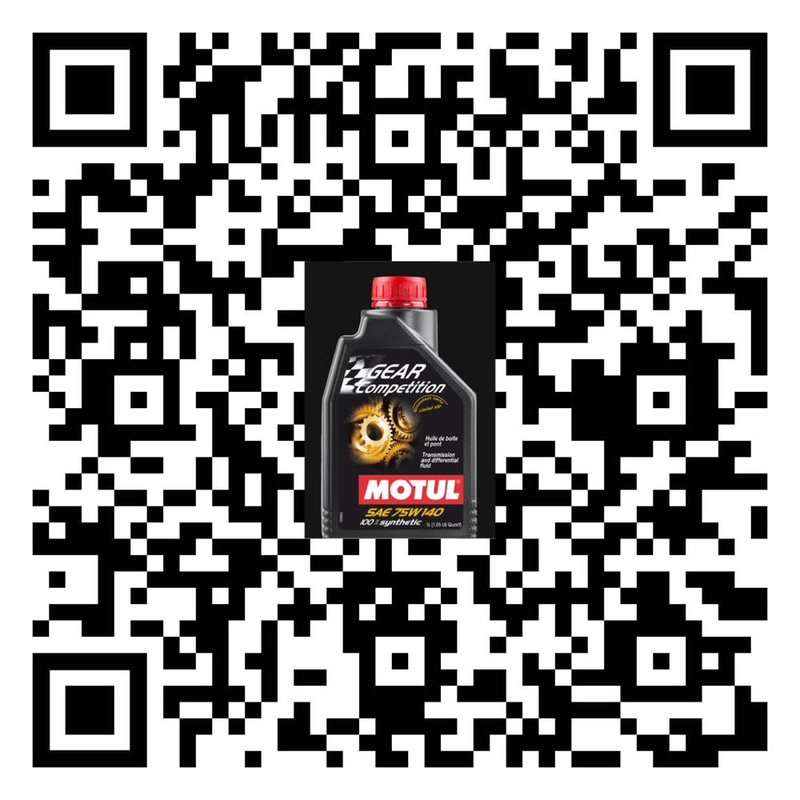 Motul Gear Competition | 100% Synthetic Gear & Differential Oil SAE 75W-140 - 1 Liter